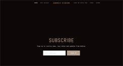 Desktop Screenshot of andreagibson.org